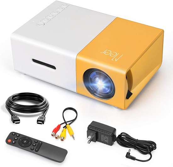 Meer YG300 Projector - Best Mini Portable Projector