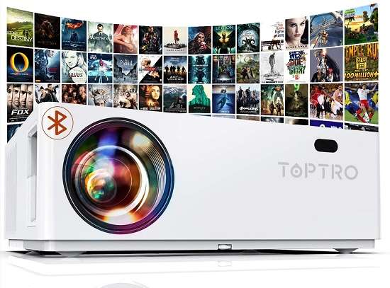 Toptro TR81 Projector - Best Bluetooth Projector
