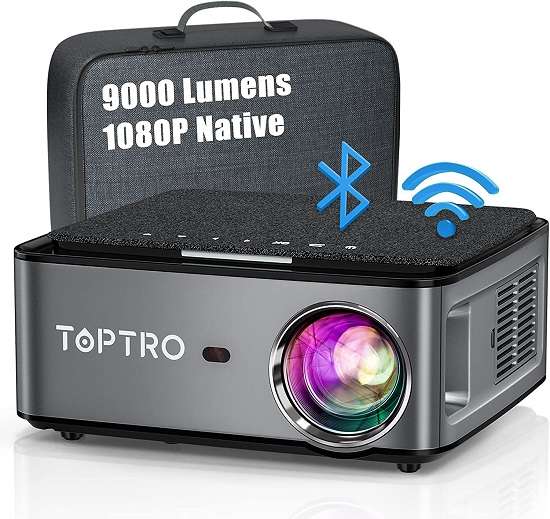 Toptro X1 Projector - Best Bluetooth WiFi Projector