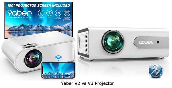 Yaber V2 vs V3 Projector