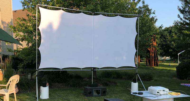 Can You Use a Projector On a White Sheet